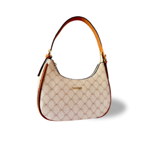 Creme Velvet handbag